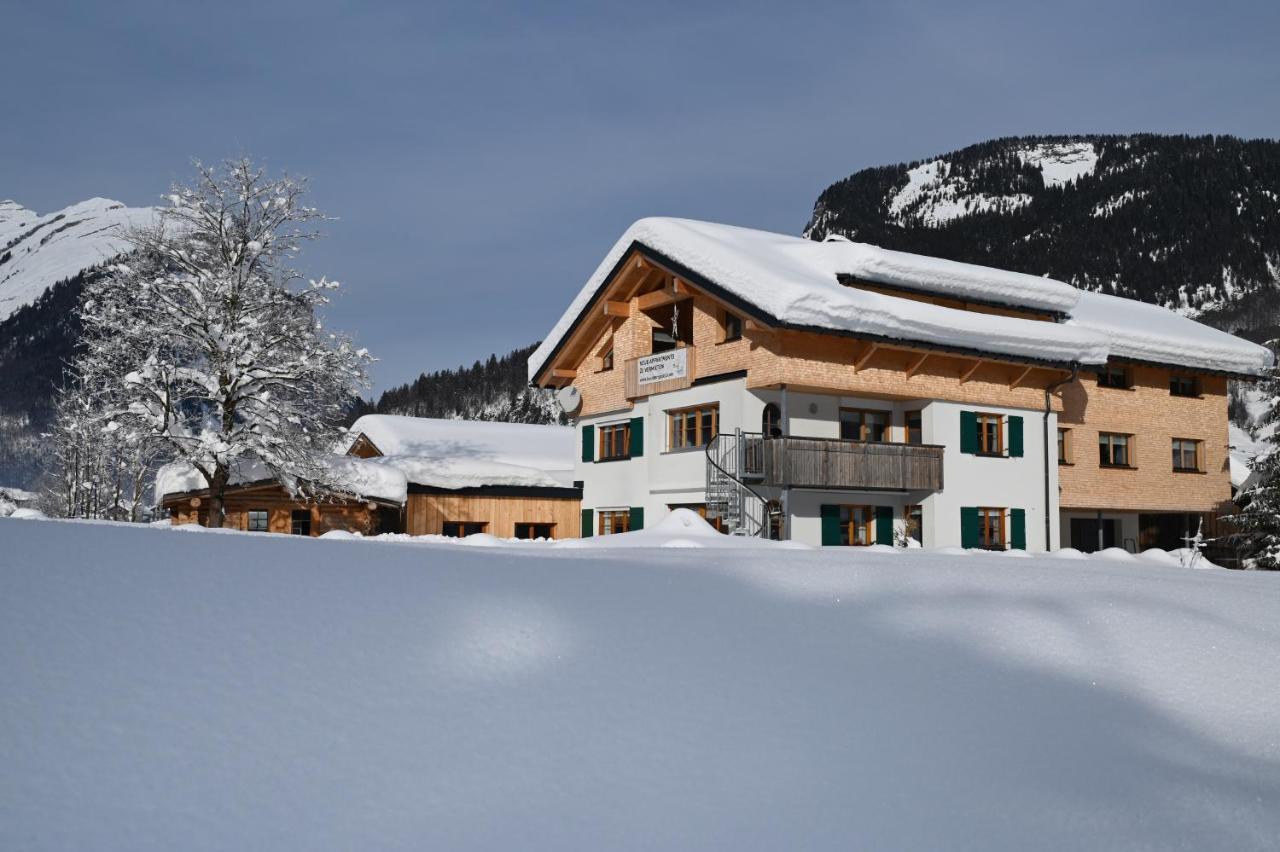 דירות Au (Vorarlberg) Haus Bergquell מראה חיצוני תמונה